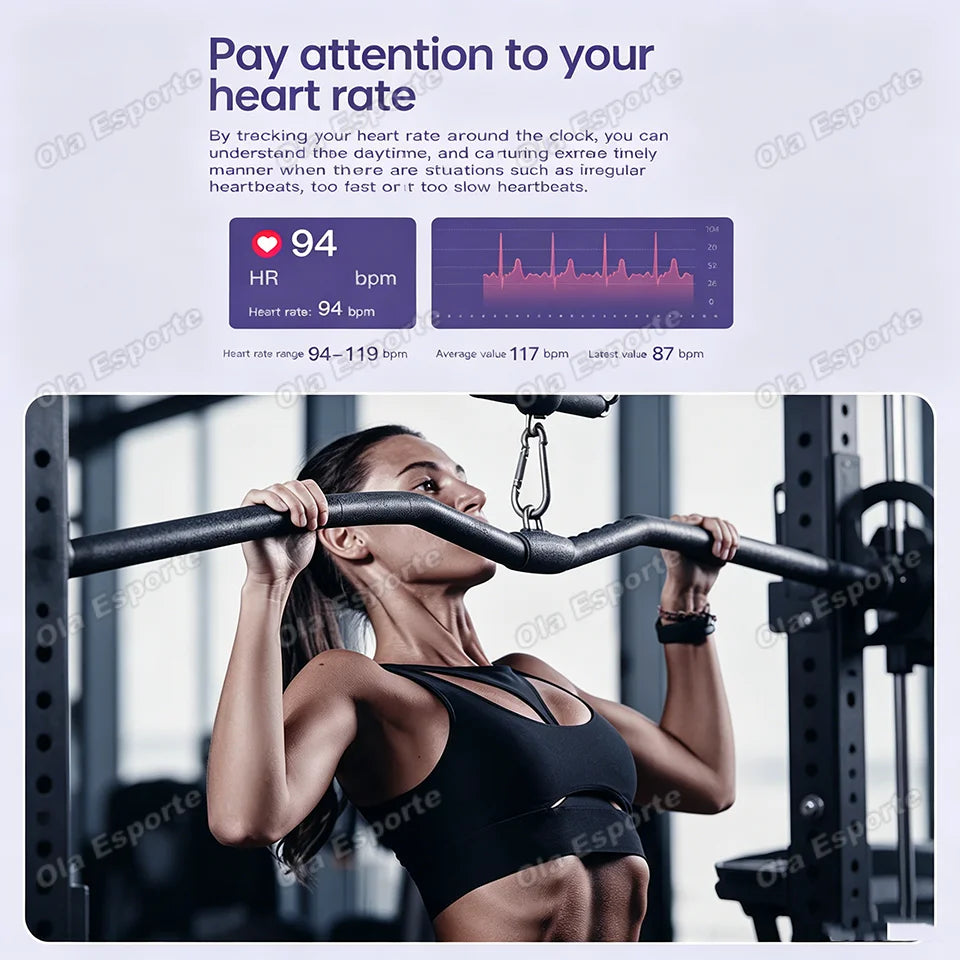 AI ECG Smart Ring – Heart Rate, BP, SpO2 & Sleep Monitor