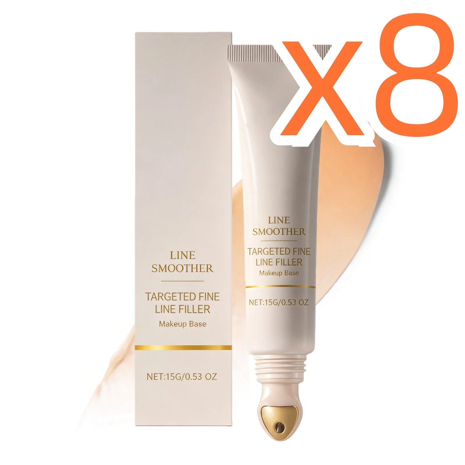 Nicotinamide Makeup Primer Hide Pores Oil Shine Control Brighten Dull Skins Prevent Sunburn Natural Base 3-In-1 Face Concealer Oasis Select 15g Boxed x8