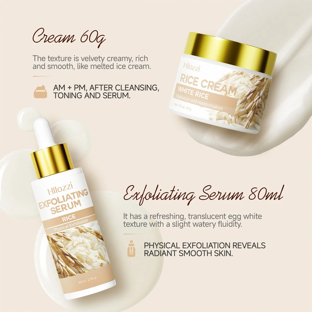 Rich in rice extract, brightens the skin, moisturizes the skin, lightweight texture suitable for all skin types Oasis Select