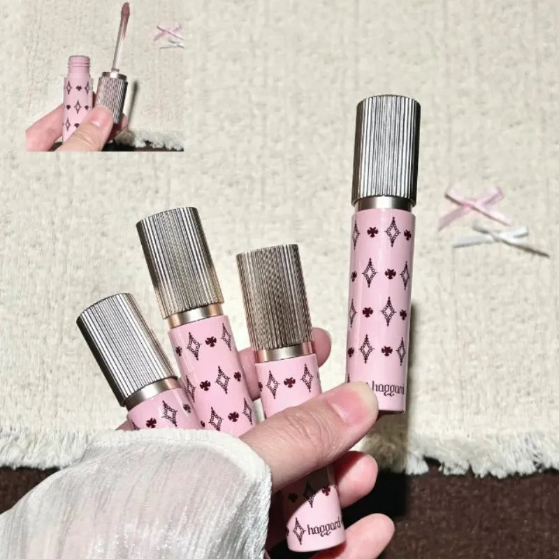 haggard Emo Monster Series Lip Powder Cream Non-Stick Cup Ultra High Color Matte Nude Soft Shimmer Lipstick Makeup Cosmetics Oasis Select