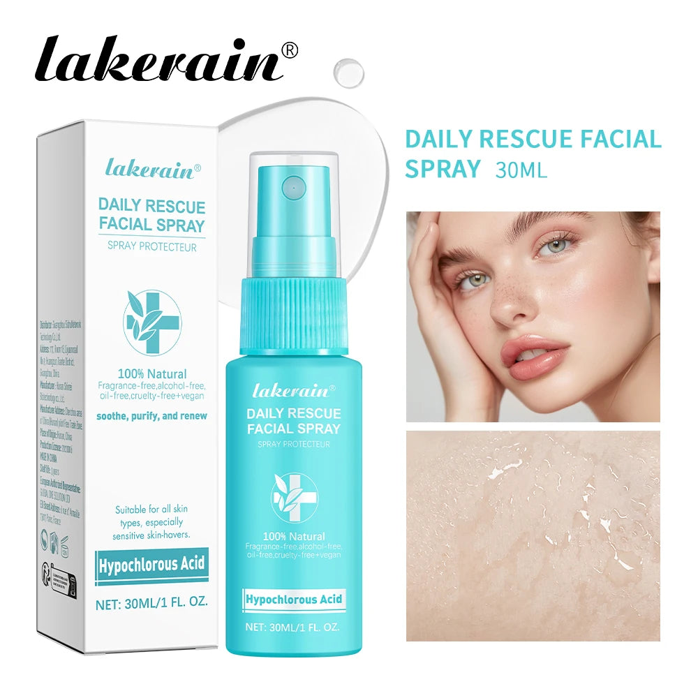 30ml Rescue Facial Spray For Sensitive Skin Hypochlorous Acid Spray Helps Reduce Redness Breakouts Soothing Balancing Spray Oasis Select 30ml