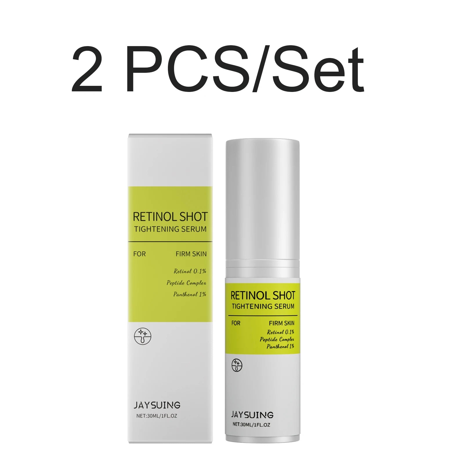 Retinol Firming Serum 30ml Anti Wrinkle Shrink Pores Sensitive Skin Brighten Relieve Dryness Hydrating Face Essence Nourishing Oasis Select 2 PCS