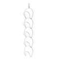 Over Door Hat Rack – 5 Hook Organizer for Hats & Bags Over Door Hat Rack Oasis Select White One Size