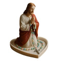 Virgin Mary Resin Rosary Holder Statue | Prayer Bead Tray