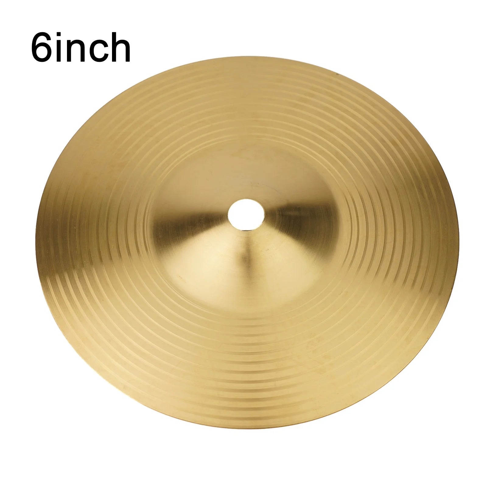 6Inch Drum Brass Cymbals Percussion Splash Crash Hi-Hat Cymbal Jazz Drum Musical Instrument Accessories Oasis Select