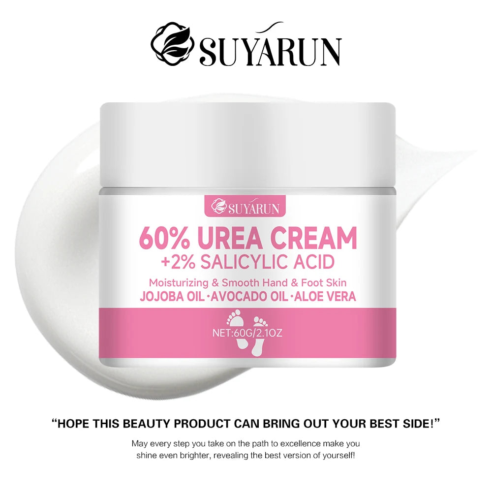 SUYARUN 60% Urea Foot Cream – Callus Remover & Deep Moisturizer Urea Foot Cream Oasis Select