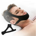 Sale Anti Snoring Chin Strap Adjustable Open Mouth Breathing Corrector for Men Women Sleep Aid for Sleeping Oasis Select Black