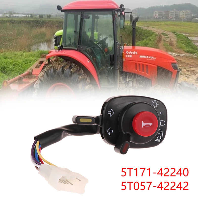 Kubota Tractor Accessories Lighting Combo Switch 5T057-4224-2, 5T171-42240, 5T057-42240 Compatible Oasis Select Default Title