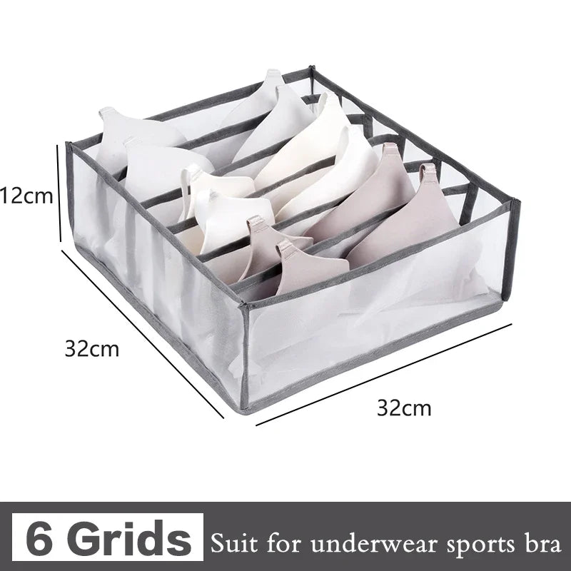 Sports Bra Underwear Organizer Storage Box Panties Socks Boxes