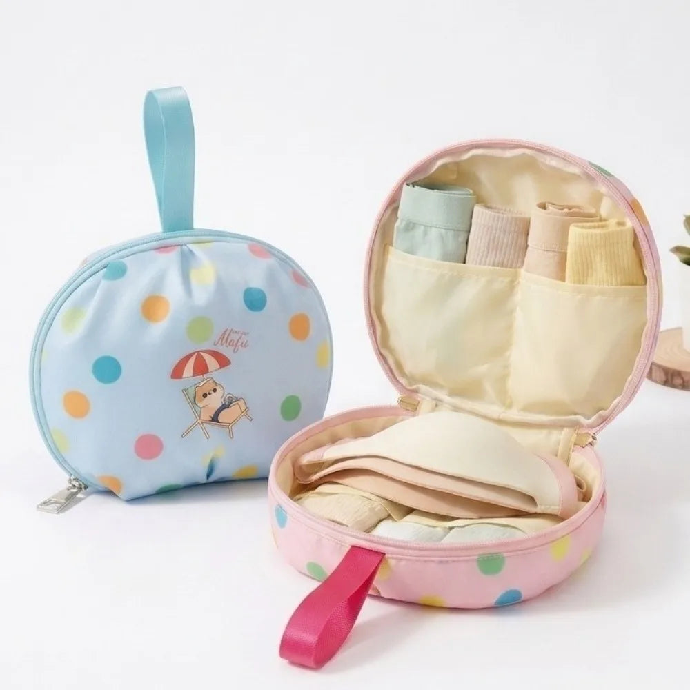 Portable Underwear Storage Bag | Large Zipper Travel Organizer