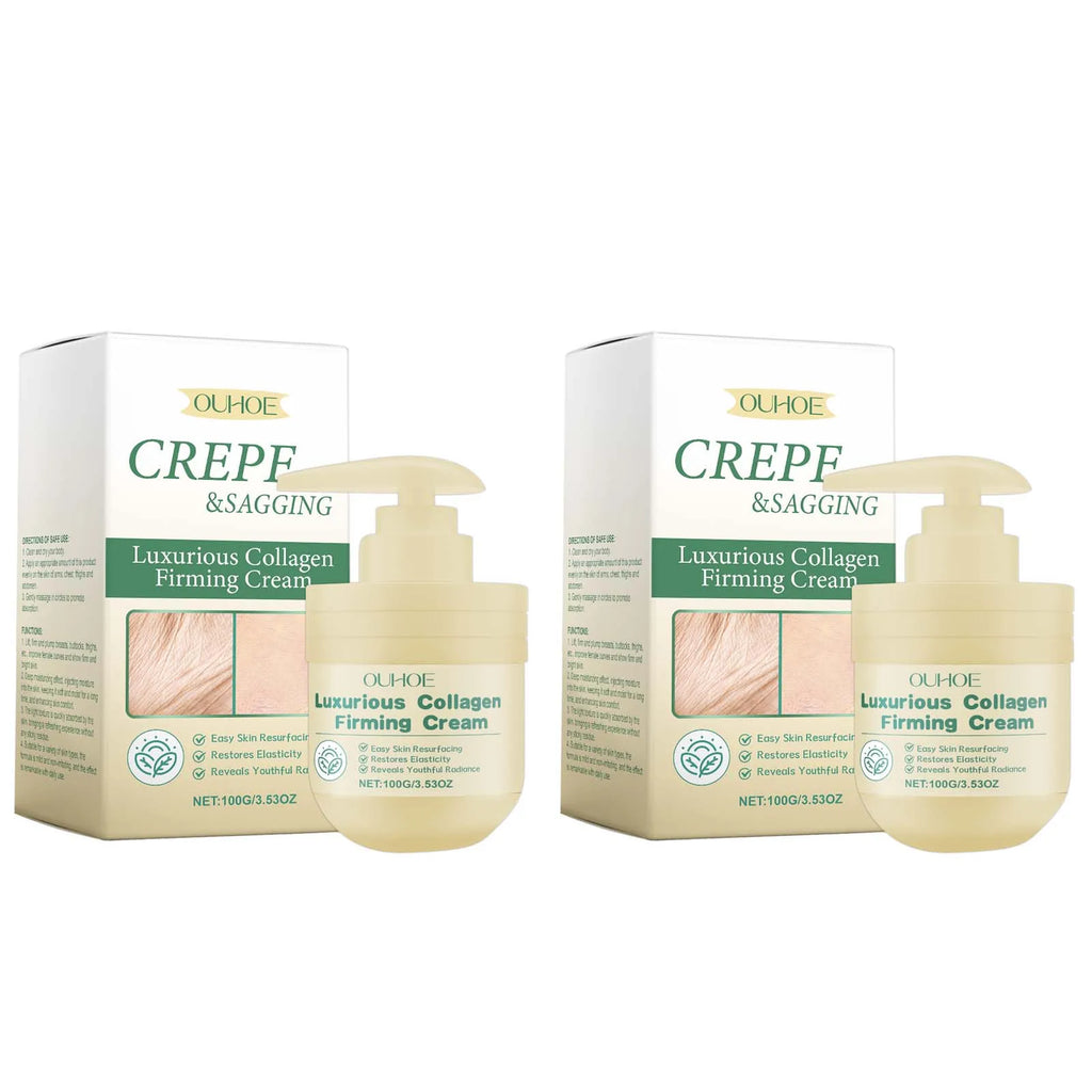 Collagen Firming Body Cream – Tighten, Lift & Brighten Skin Firming Body Cream Oasis Select 2 x 100g Boxed