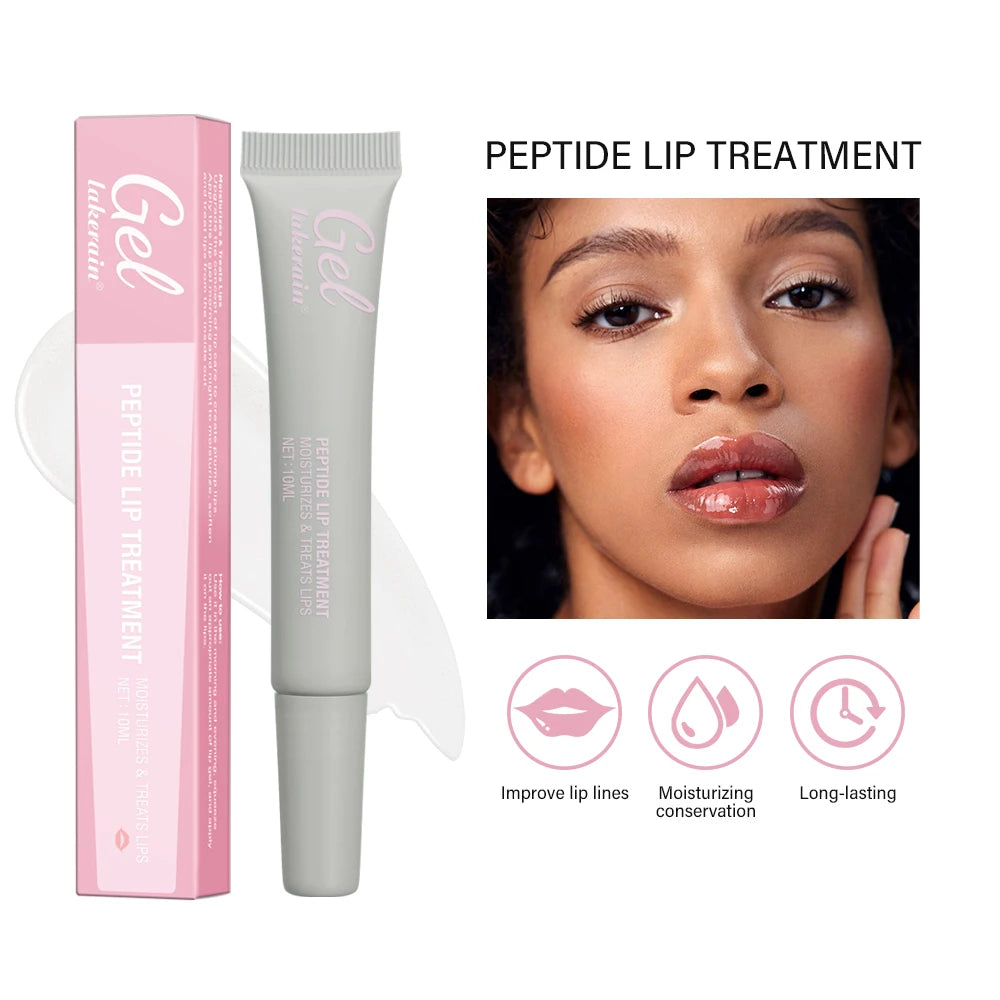 Peptide Lip Mask Gel – Moisturizing Treatment & Exfoliator 10ml
