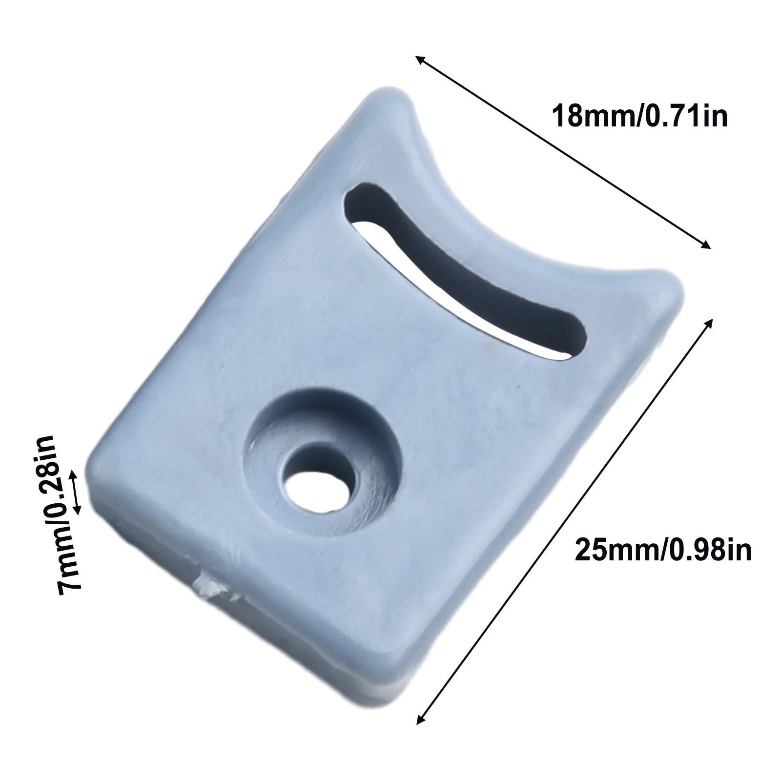 4-Pack Shower Door Pulley Stops & Bumpers | Top & Bottom Shower Door Bumpers Oasis Select