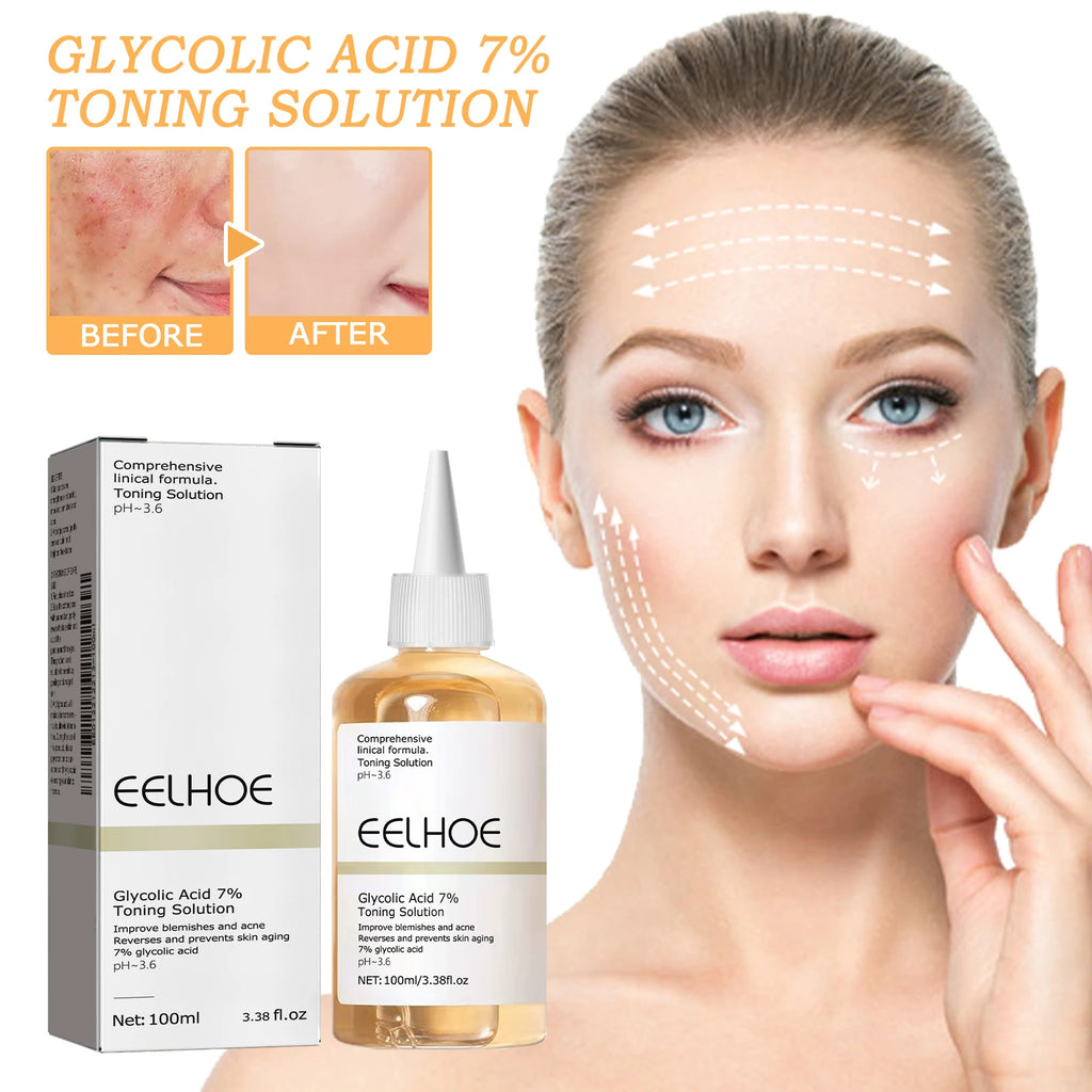 7% Glycolic Acid Toner – Brighten, Exfoliate & Hydrate Skin Glycolic Acid Toner Oasis Select