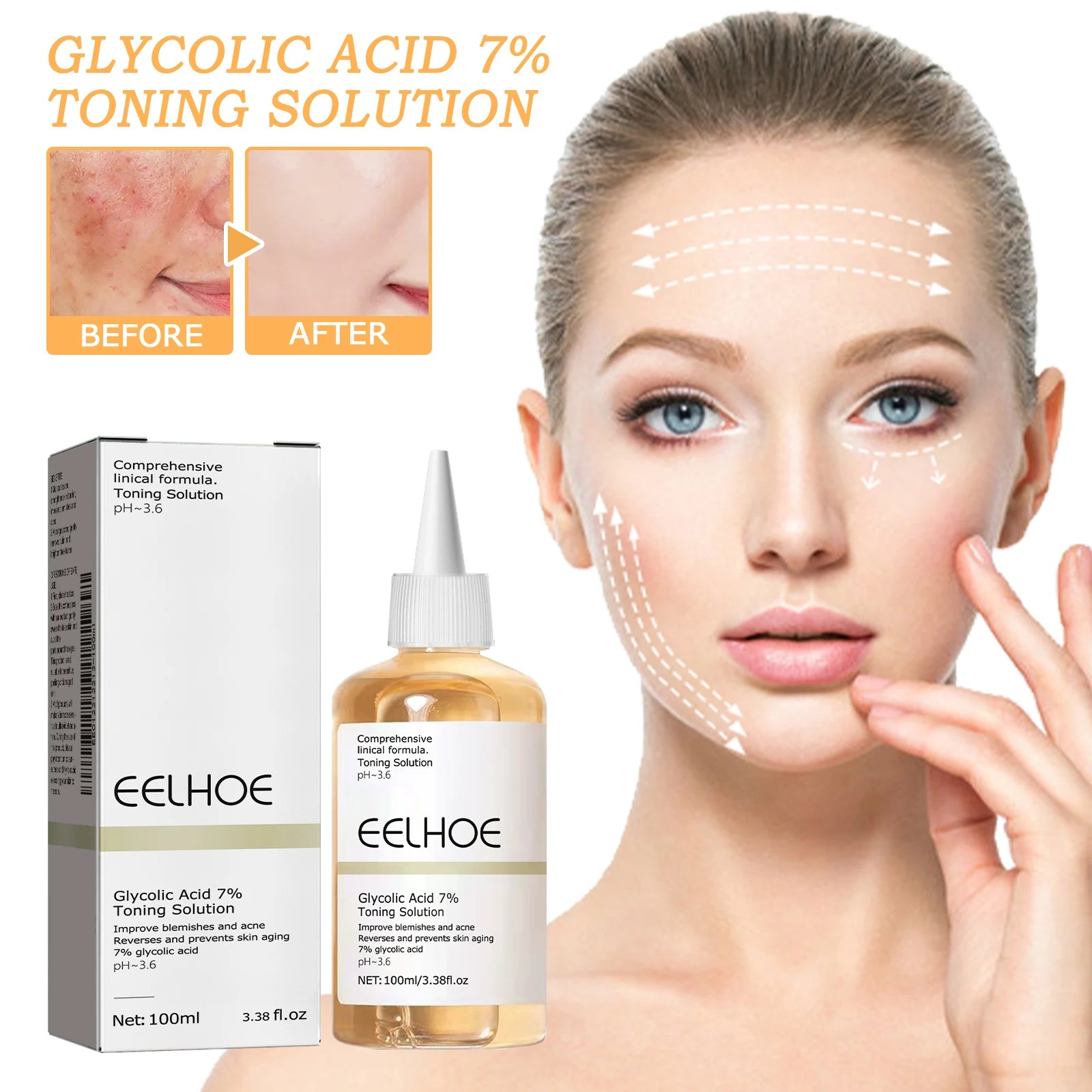 7% Glycolic Acid Toner – Brighten, Exfoliate & Hydrate Skin Glycolic Acid Toner Oasis Select