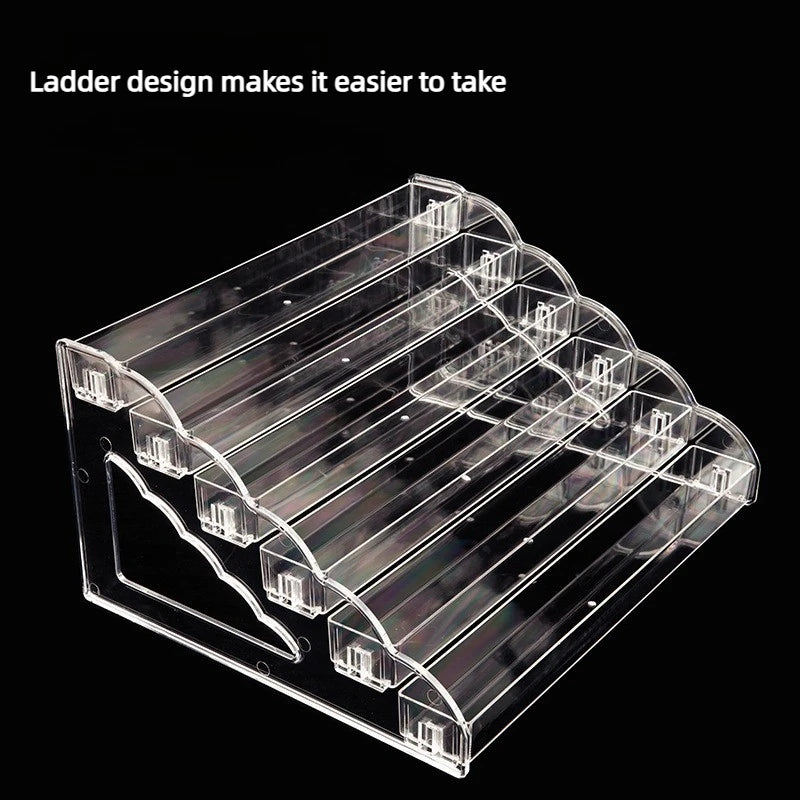 Transparent Multi-Layer Cosmetics Display Stand & Storage Rack