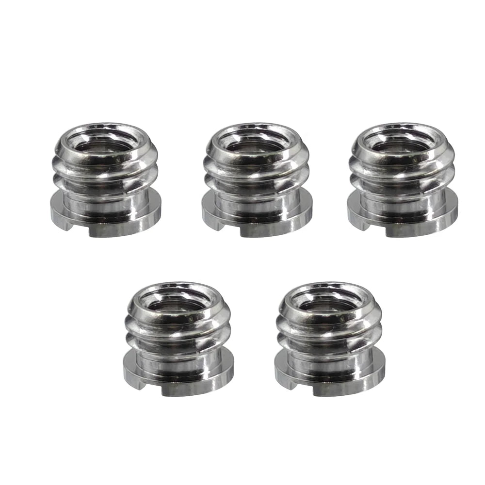 5-Pack 1/4 to 3/8" Camera Tripod Adapter Screws | VeFly
