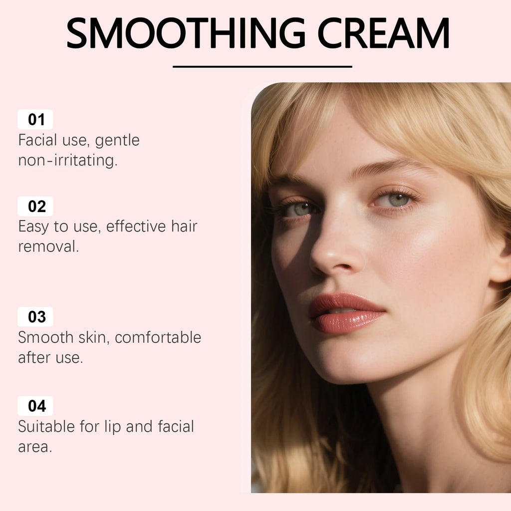 Gentle Facial Hair Removal Cream – Sensitive Skin, 50g Hair Removal Cream Oasis Select