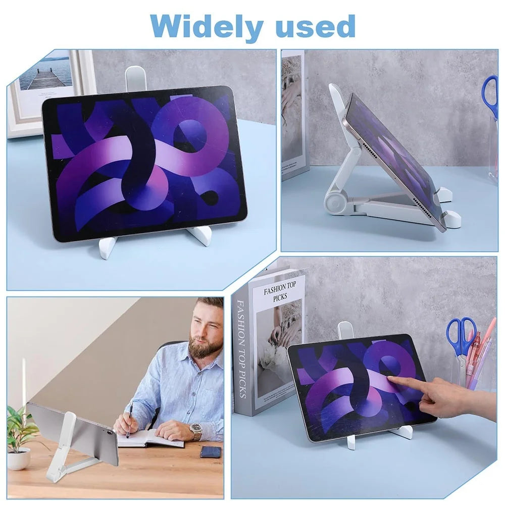 Portable Tablet Phone Folding Triangular Phone Stand Easy To Carry Mobile Phone Fixed Tablet Stand For Samsung Xiaomi iPad Stand Oasis Select