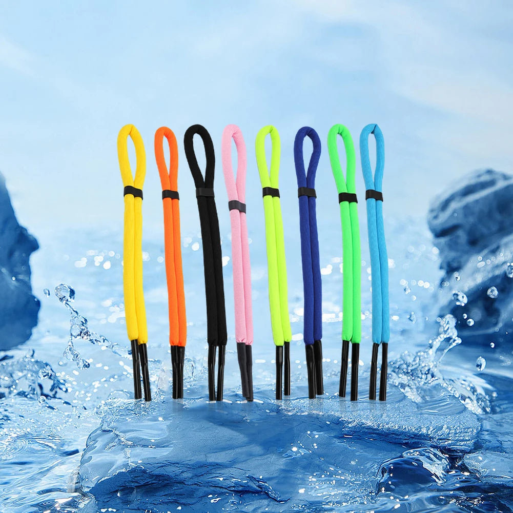 8Pcs Floating Sunglasses Straps Adjustable Buoyant Glasses Retainer Foam Glasses Strap for Surfing Swimming Fishing Oasis Select