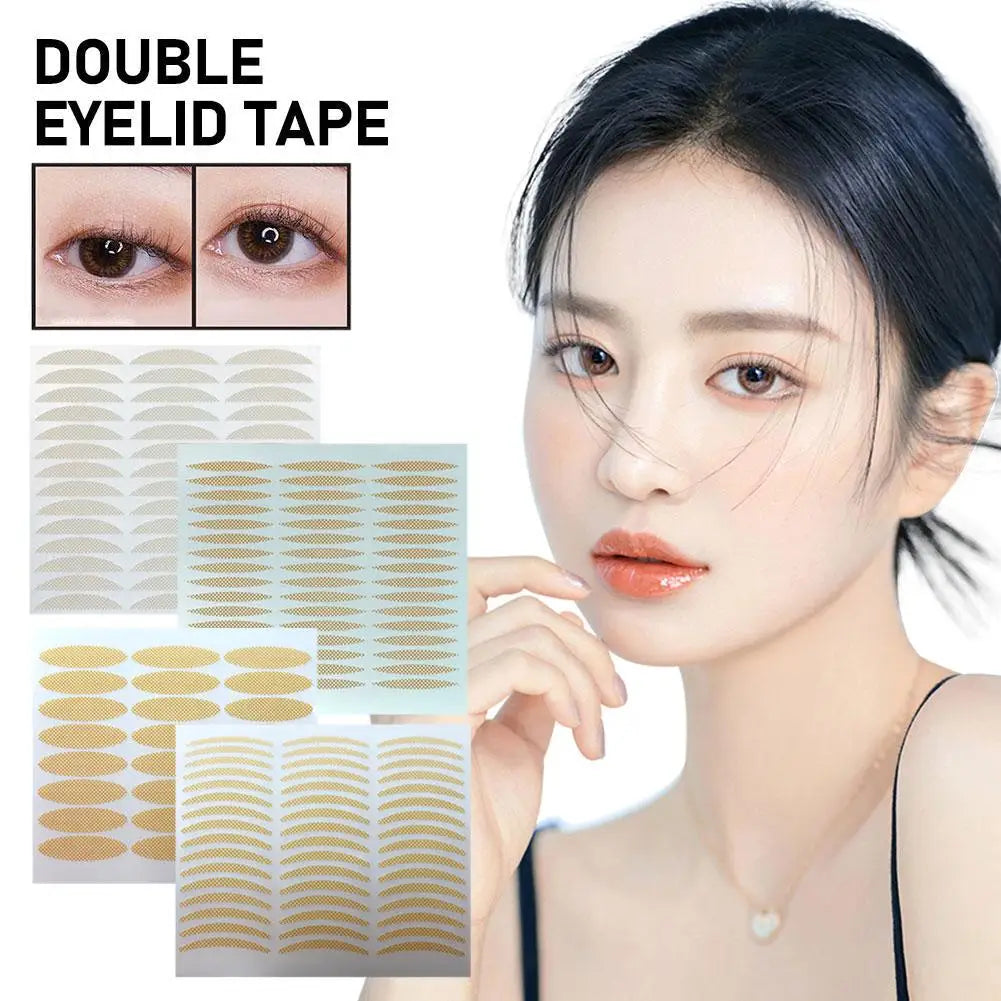 Lace Second Generation Double Eyelid Tape Mesh Comes Eye Tape With Invisible Flesh-colored Olive With Sticky 48 Brown W3A9 Oasis Select