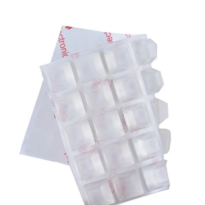 Cabinet Door Bumpers Strong Self-Adhesive Clear Pads Soft Silicone Door Stopper Mute Damper Buffer Furniture Cushion Oasis Select