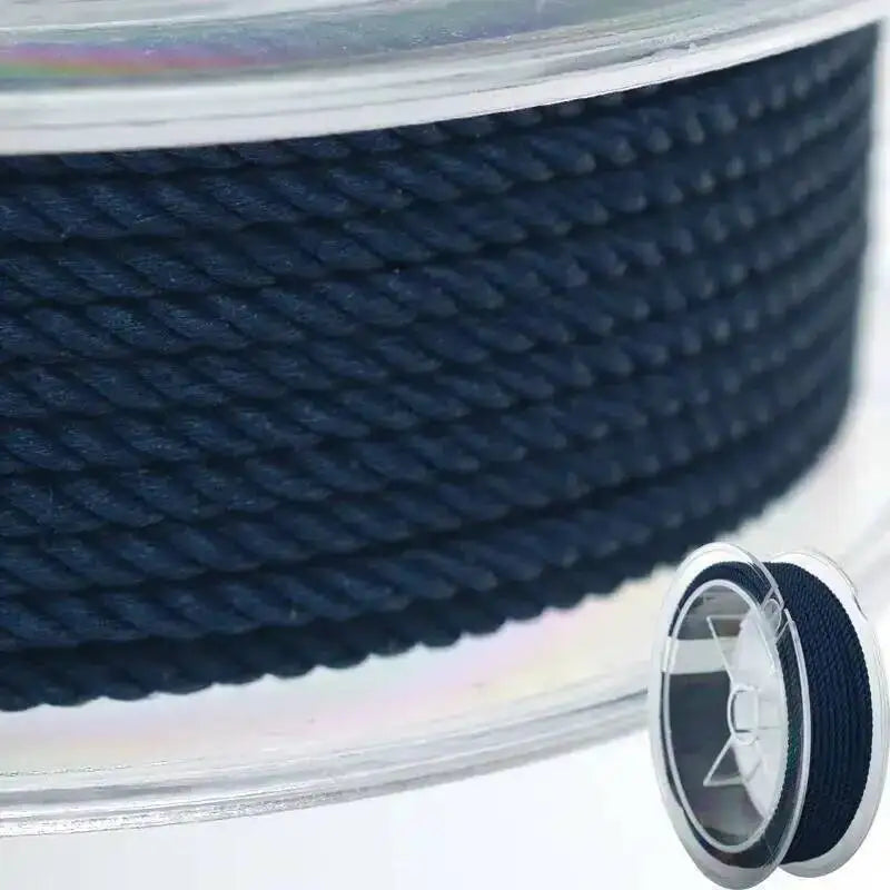 45m Silk Thread Milan Braided Cord DIY Jewelry Accessories Making