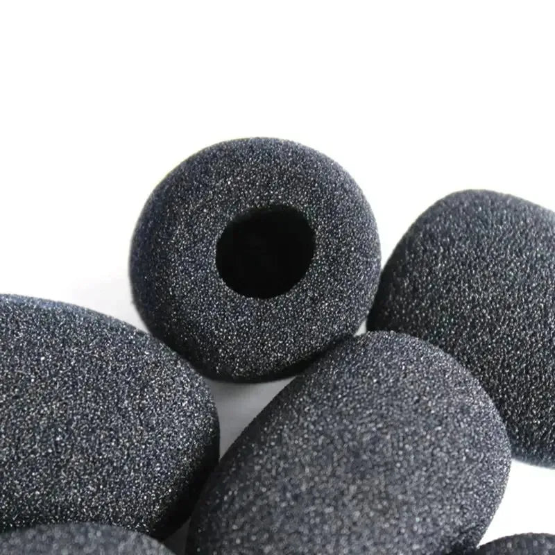 5-40PCS Microphone Windscreen Sponge Cover Headset Mic Foam Cover Protective Cap for Gooseneck Meeting Mic Oasis Select