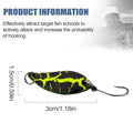 Bass Fishing Lures Sequin Saltwater Fishing Lures Stainless Jig Tackle Bait With Sequins Metal horsemouth sequin artificial bait Oasis Select Green