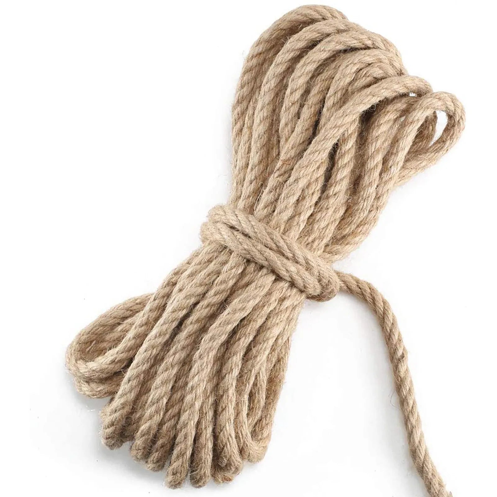 10mm Natural Hemp Rope Tug Of War Rope Household DIY Decorative Rope 10 M For DIY & Arts Crafts Packing Floristry Bundling Oasis Select 10M 10mm Brown