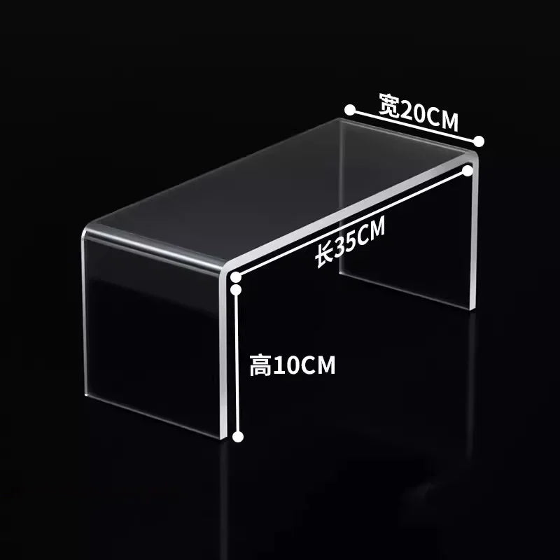 Clear Acrylic Shelf Organizer – Cosmetics, Perfume & Toy Display