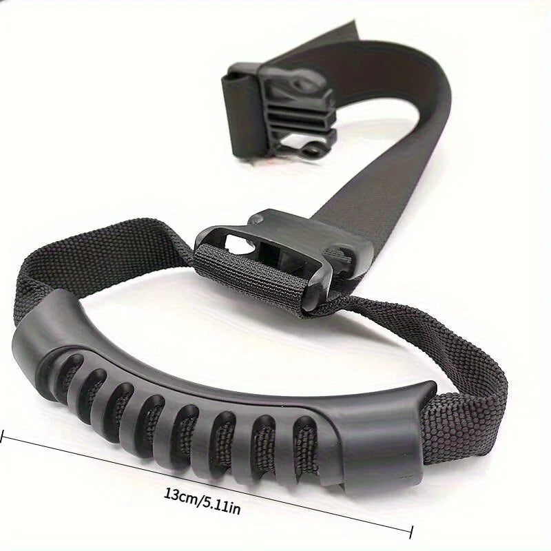 Ergonomic Car Door Handle Assist for Elderly &Disabled -Adjustable Nylon Hand Strap with Secure Buckle,Interior Safety Accessory Oasis Select