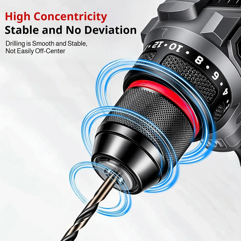 Keyless Ratchet Self-Locking Drill Chuck – 3-Jaw High Grip