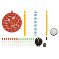 DIY Electronic Kit NE555 Red And Green LED Christmas Tree Decoration Flashing Light Electronic Component Fun Soldering DC 3V Oasis Select With battery