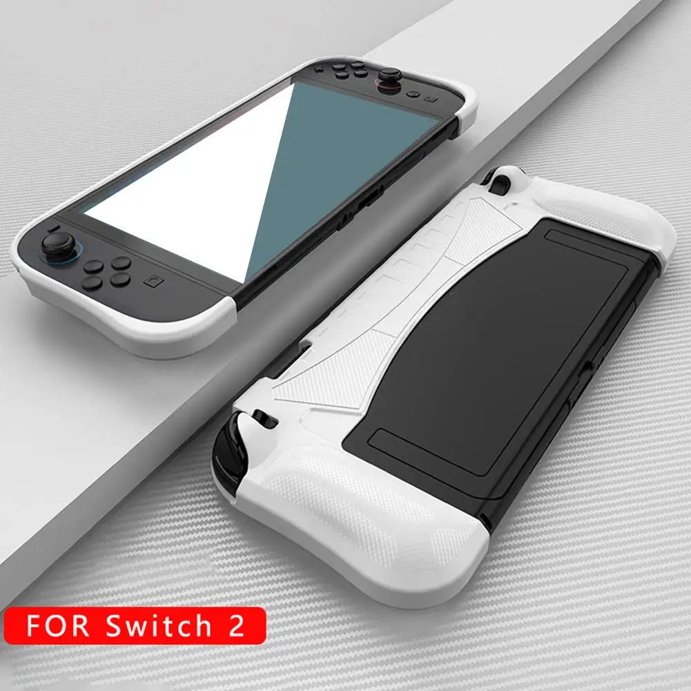 Nintendo Switch 2 TPU Case – Drop-Proof & 2-Card Storage