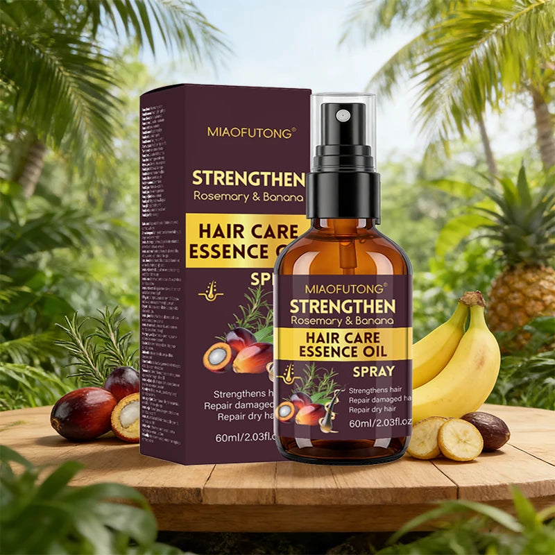 Batana Hair Care Essential Oil, No Wash Hair Care Essential Oil, Rich in Batana Oil, Improves Frizzy and Dry Hair Ends Oasis Select