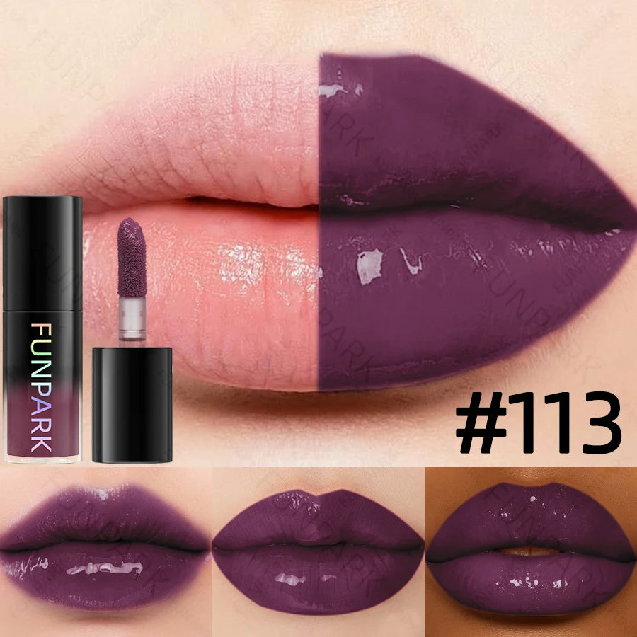 FUNPARK Moisturizing Lip Gloss – 15 Colors, High Pigment Lip Oil