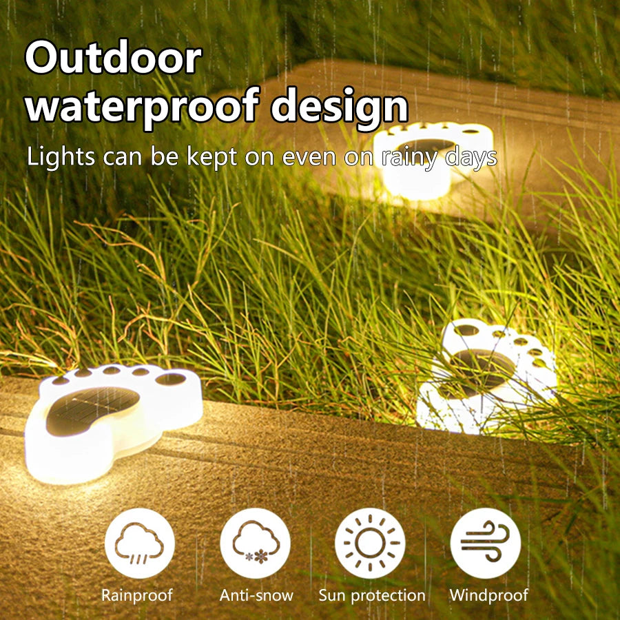 2-Pack Solar LED Garden Path Lights – IP65 Waterproof, Auto On/Off Solar Garden Lights Oasis Select