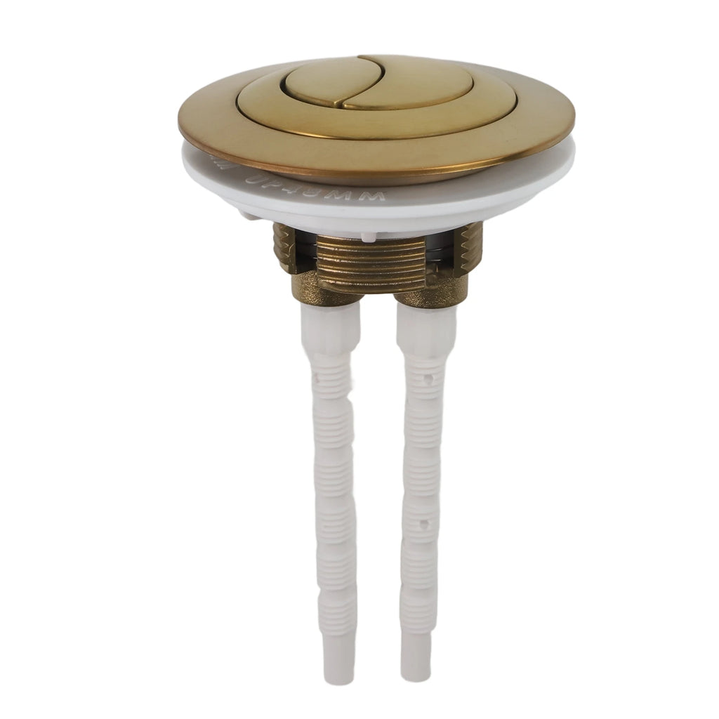 Replacement Dual Flush Button for Toilet Tank Covers For 38mm 48mm 58mm Supporting Water Saving and Easy Adaptation Oasis Select Gold China Mainland