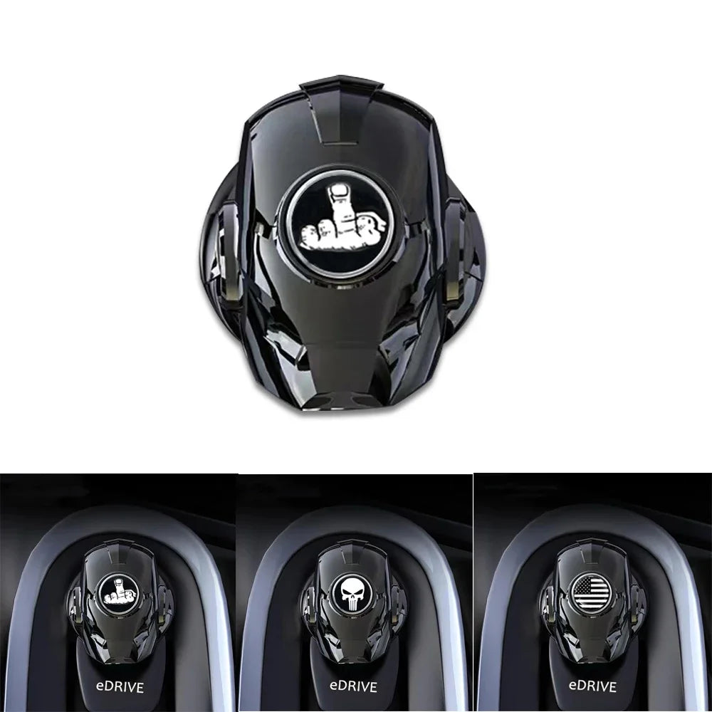 Car Ignition Cover Start Stop Button Protective Cap Ignition Switch Interior DecorAccessory For Audi BMW Benz Toyota Honda Oasis Select