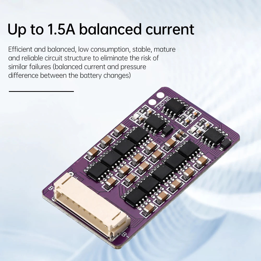 BMS 1.5A 3S 4S 5S 6S 7S 8S 13S 14S 17S 21S Li-ion Lifepo4 LTO Lithium Battery Active Equalizer Balancer Board Balance Capacitor Oasis Select