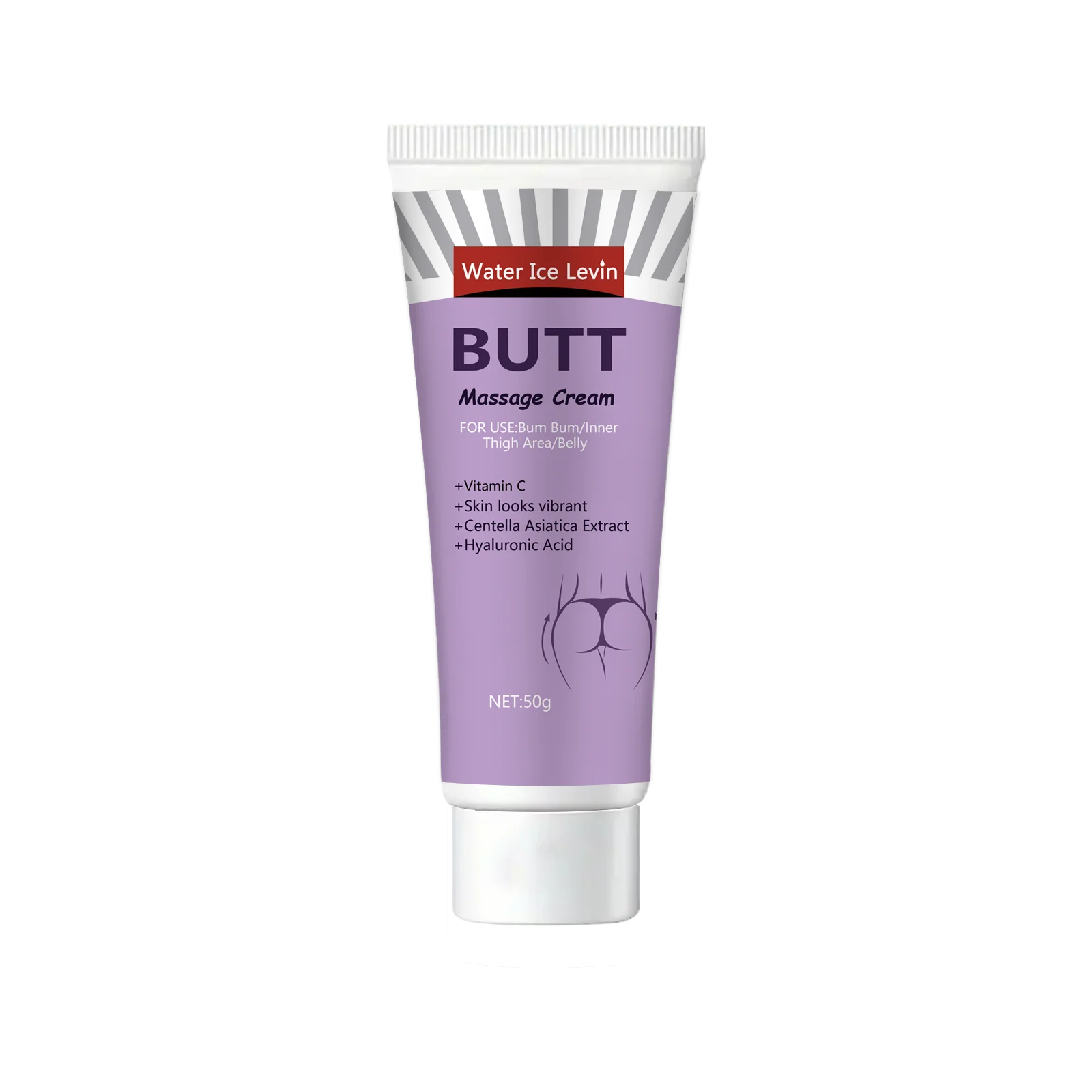 Hip & Body Cream – Glycerin, Vitamin C & Hyaluronic Acid Body Moisturizer Cream Oasis Select 1pcs