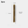 Pure Brass Furniture Vintage Antique Bronze Drawer Cabinet Antique Bronze Solid Wardrobe Minimalist Door and Handle Oasis Select 2PCS Bronze 128mm