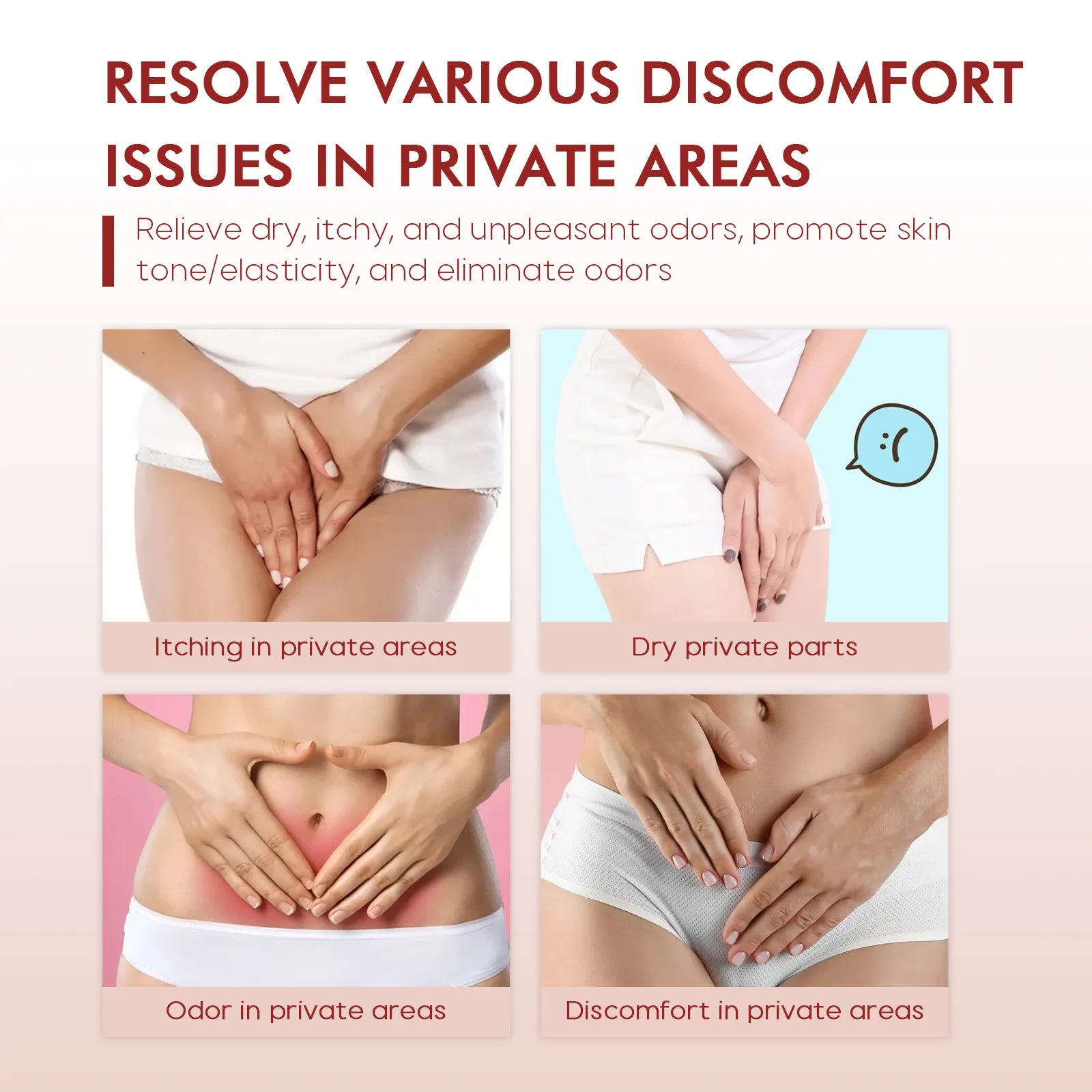 EELHOE Yoni Oil Vaginal Tightening Liquid Vaginal Hygiene Care Remove Odor Women Yoni Wash Essence Body Massage Oil Female Wash Oasis Select