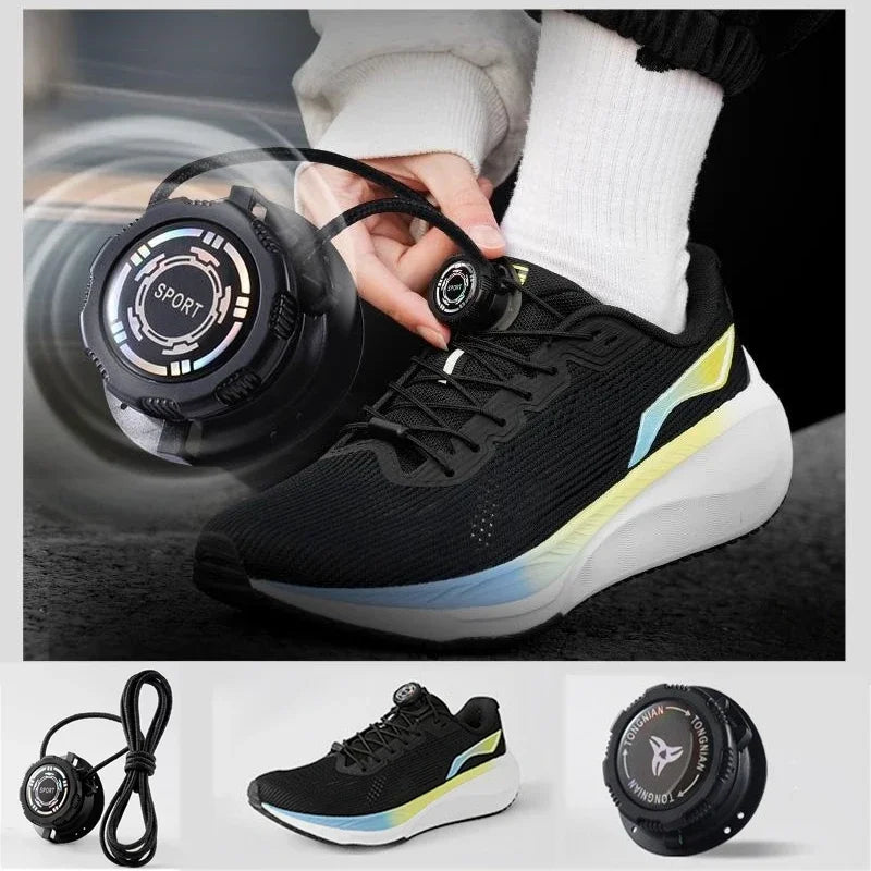 Thick Rope Swivel Buckle Shoelaces new upgrade Automatic Laces Without ties Sneakers Shoelace Shoe Accessories For Children Adul Oasis Select