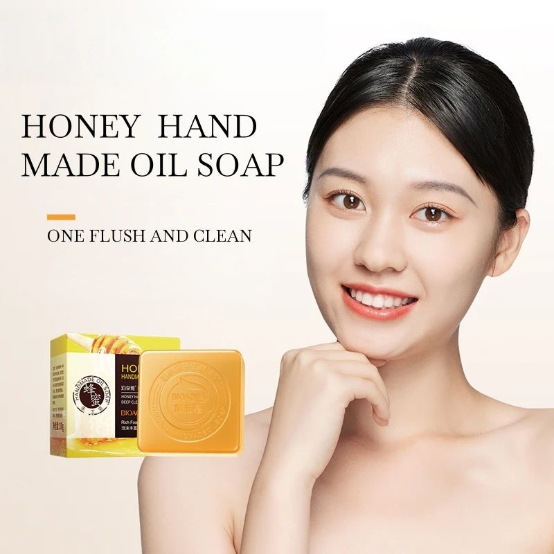Honey Essential Oil Soap 100g – Gentle Cleanse & Hydration
