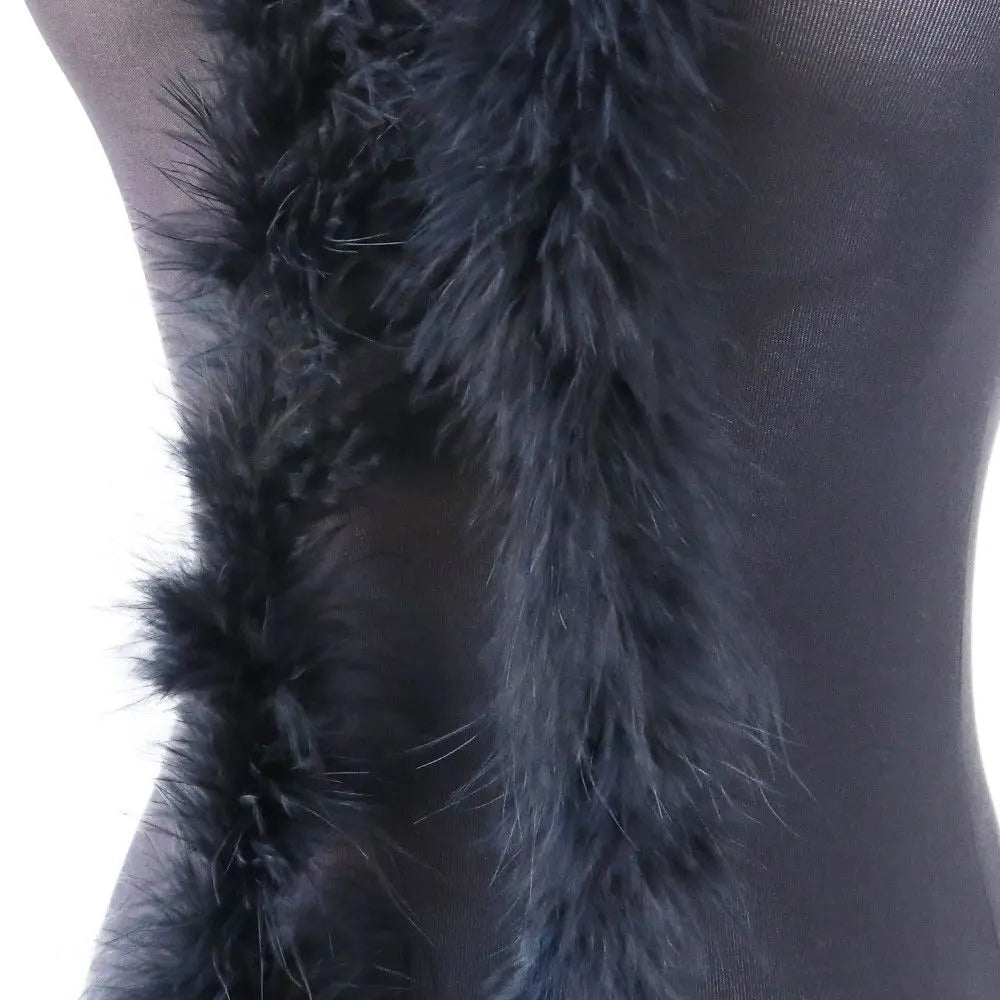 2M Faux Fur Ribbon Tapes Long Fluffy Plush Fur Fabric Stripe for Handmade Trimming Apparel Fabric Sewing Crafts Accessaries Oasis Select black
