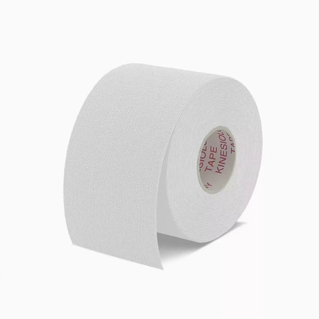 1pcs Sports Waterproof Kinesiology Tape Athletic Bandage Muscle Recovery Protector Strapping Pain Relief Tennis Gym Elastic Wrap Oasis Select White 10CM