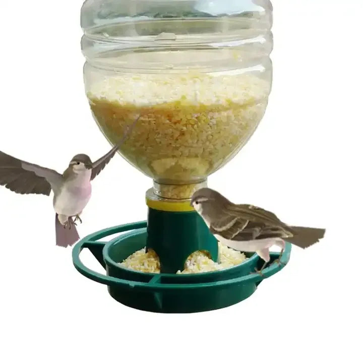 Plastic Garden Bird Feeder Coke Bottle Hanging Bird Feeder Bottle Top Bird Feeder Oasis Select