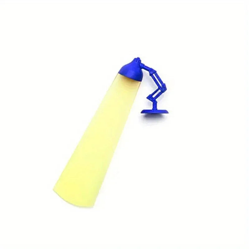 1pc Unique Cartoon Desk Lamp Shape Bookmark - Perfect for Office Stationery Oasis Select